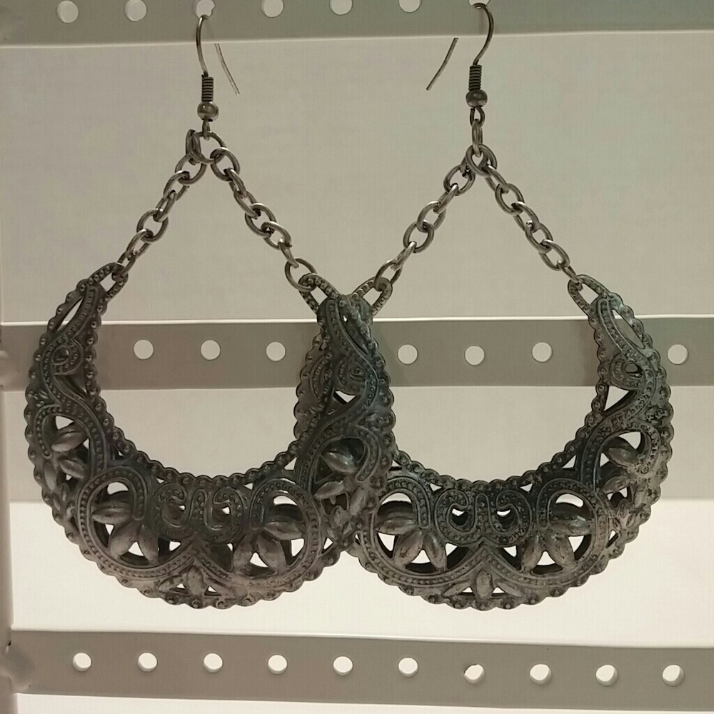 Silver Boho Earrings